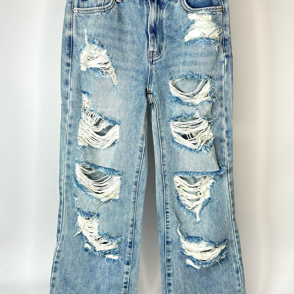 Fashion Nova Light Blue Denim FASHIONOVA